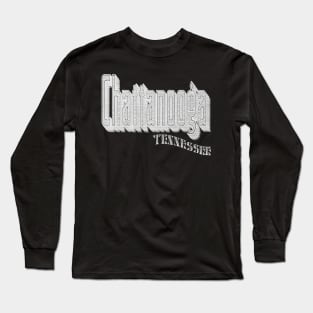 Vintage Chattanooga, TN Long Sleeve T-Shirt